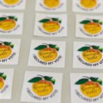 Georgia voter stickers