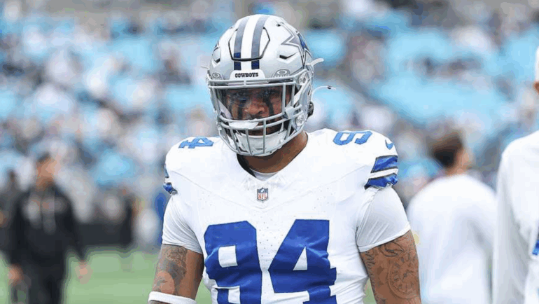 dallas Cowboys' Marshawn Kneeland in uniform