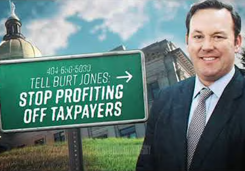 Georgians for Integrity's attack ad targeting Burt Jones