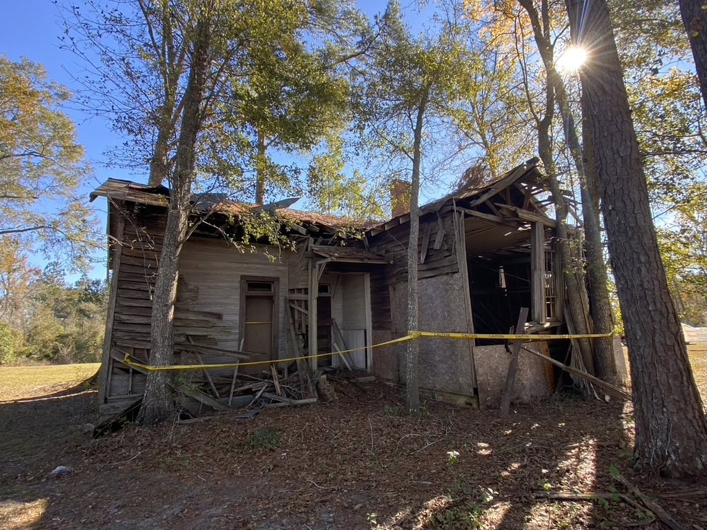The Cross Roads School was constructed in 1927 and was a two-teacher schoolhouse that served children from first to eighth grade.