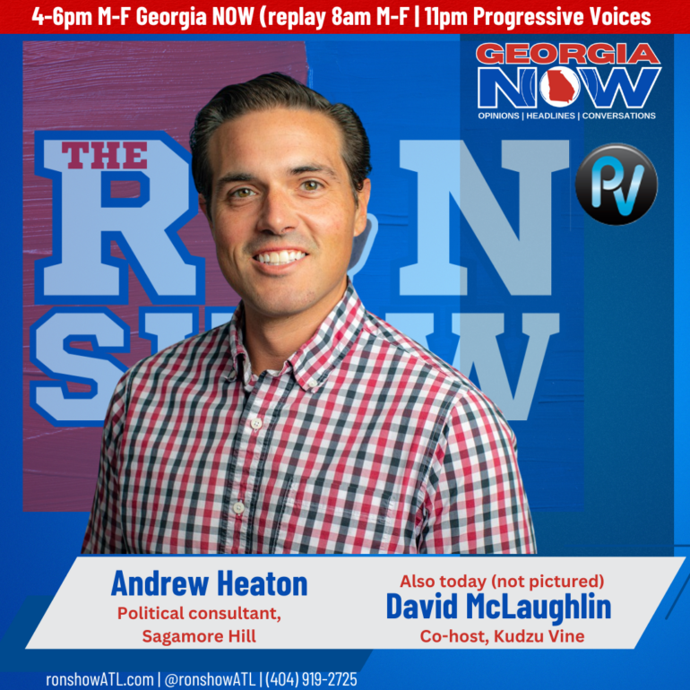 Andrew Heaton & David McLaughlin joined The Ron Show today.