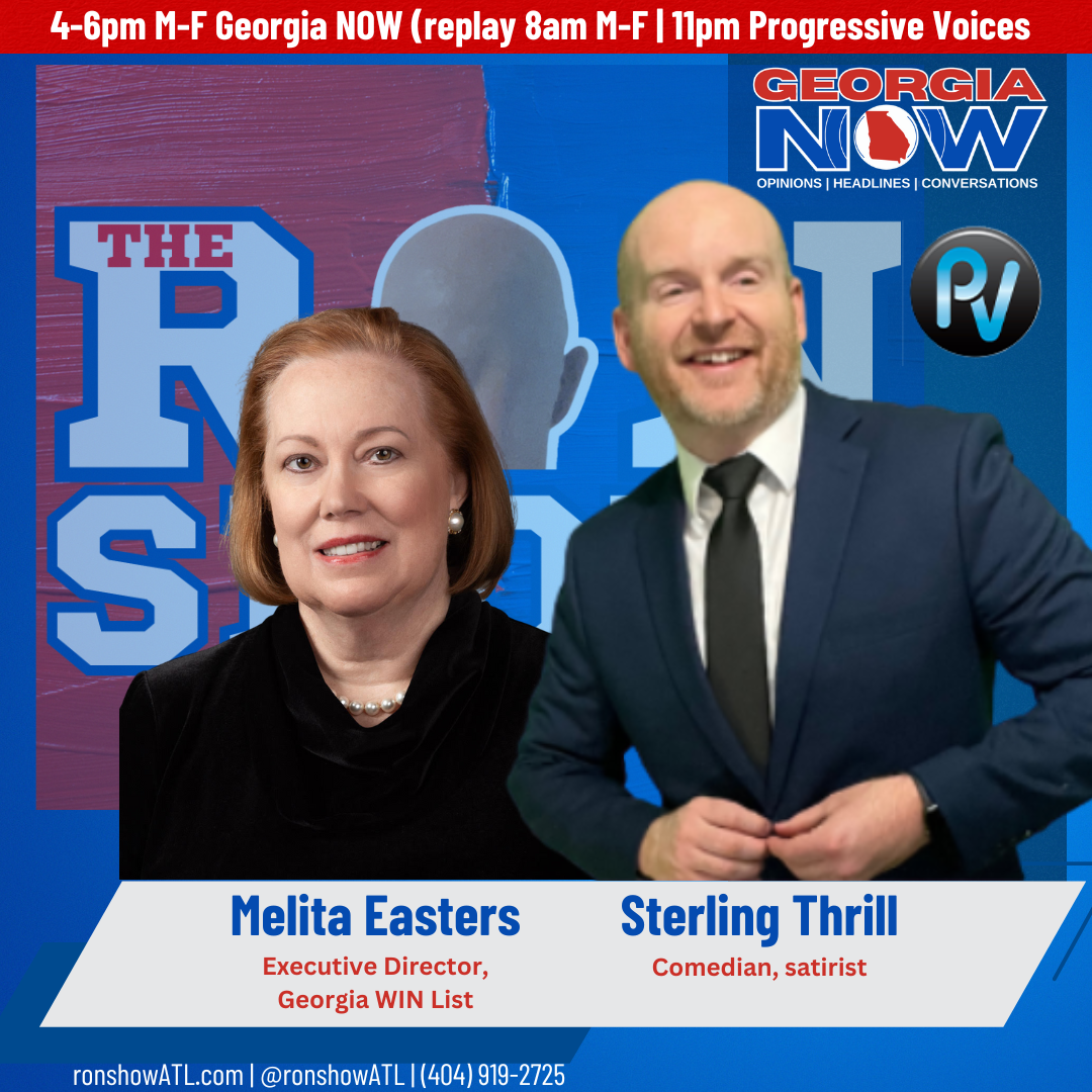 Melita Easters & Sterling Thrill from today's Ron Show.