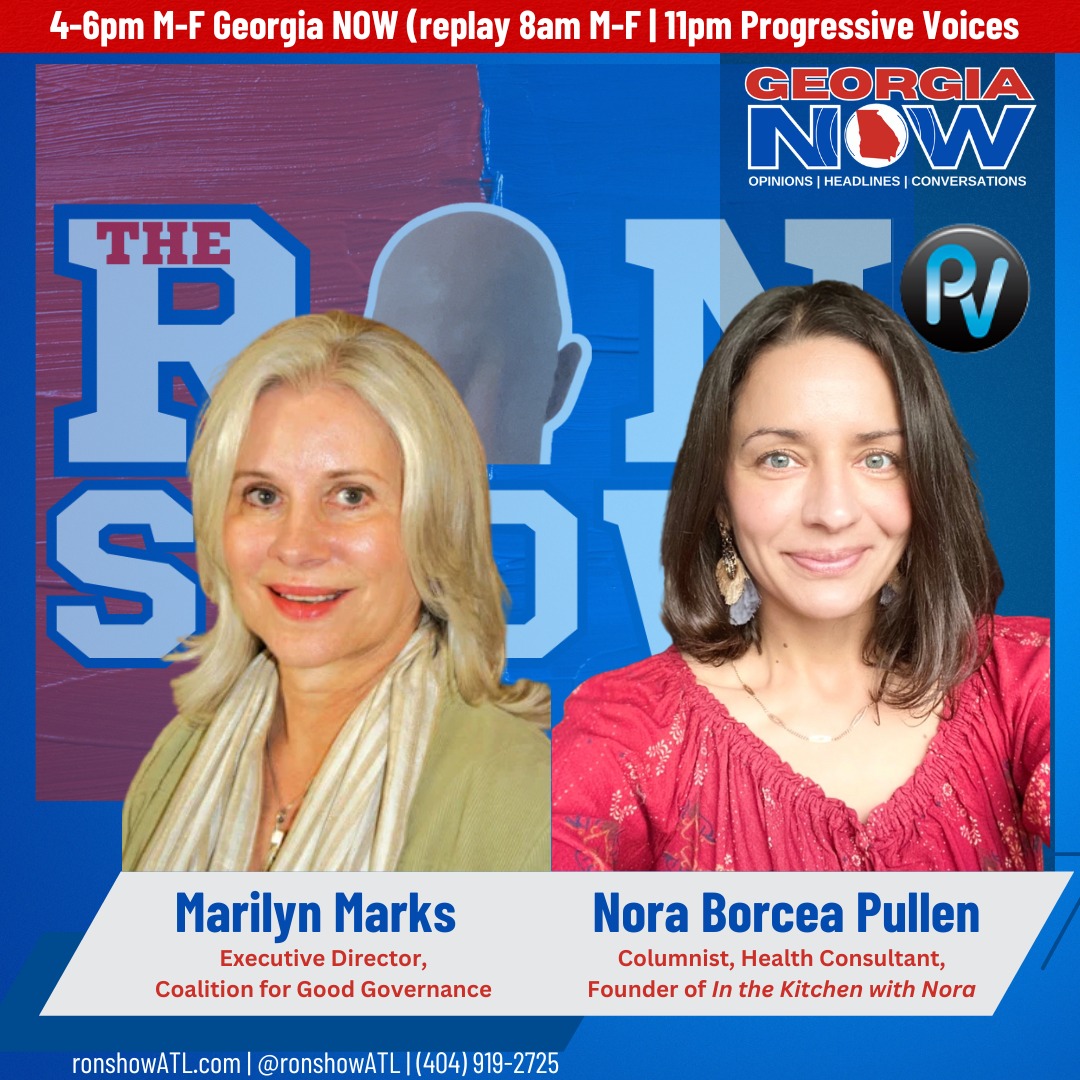 Marilyn Marks from the Coalition for Good Governance & Nora Pullen joined The Ron Show today.