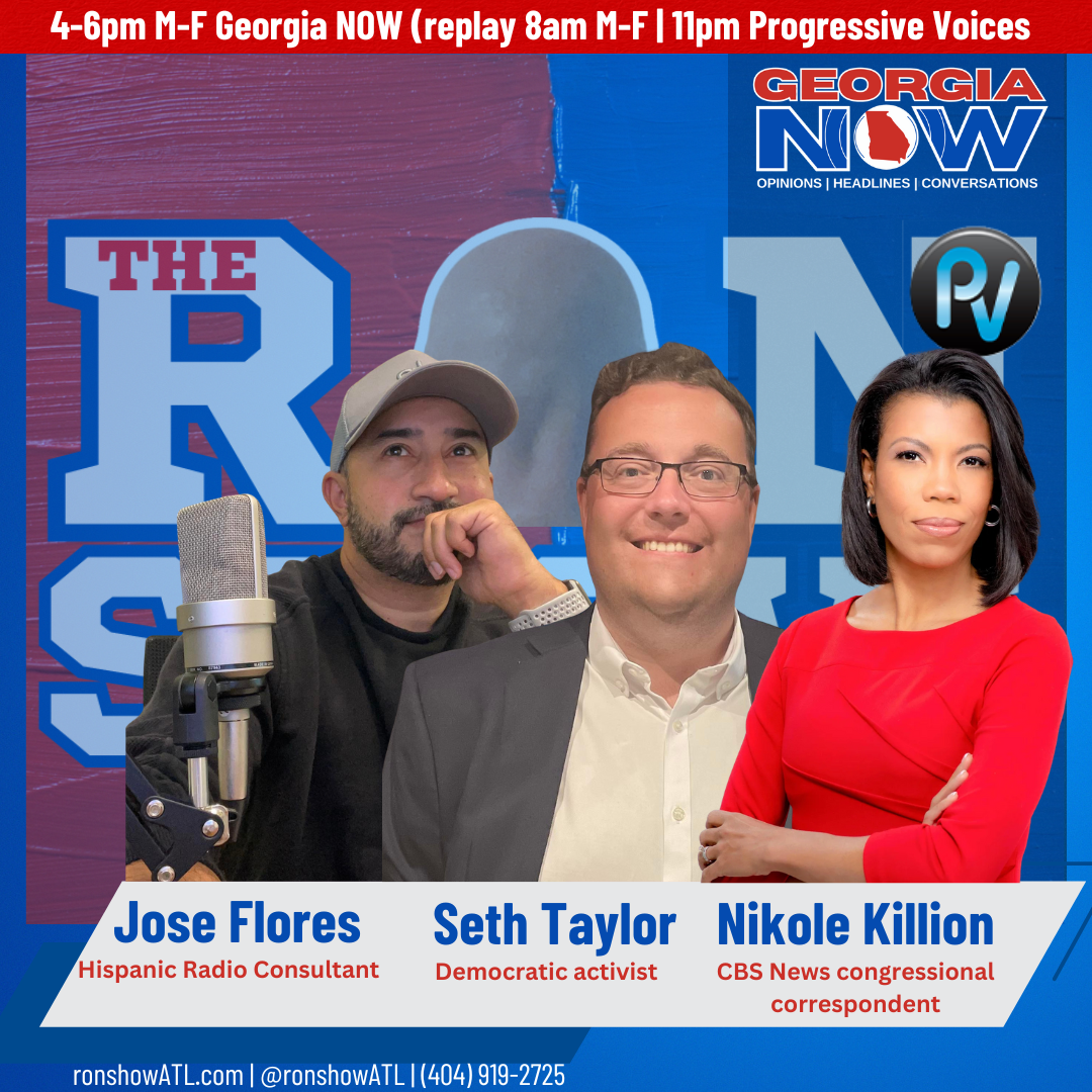 Jose Flores, Seth Taylor & Nikole Killion join The Ron Show today.