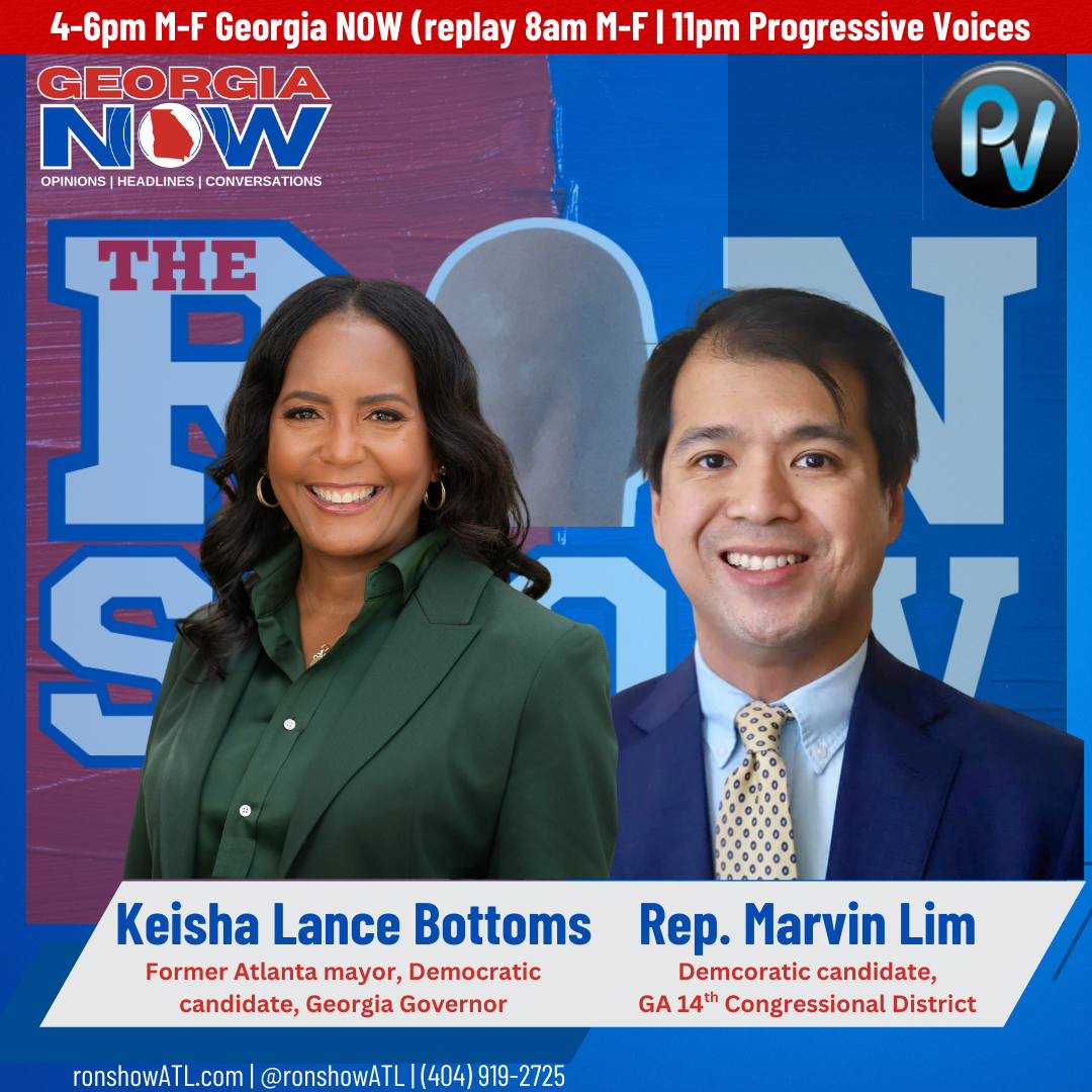 Former Atlanta mayor Keisha Lance Bottoms & Rep. Marvin Lim joined The Ron Show today.
