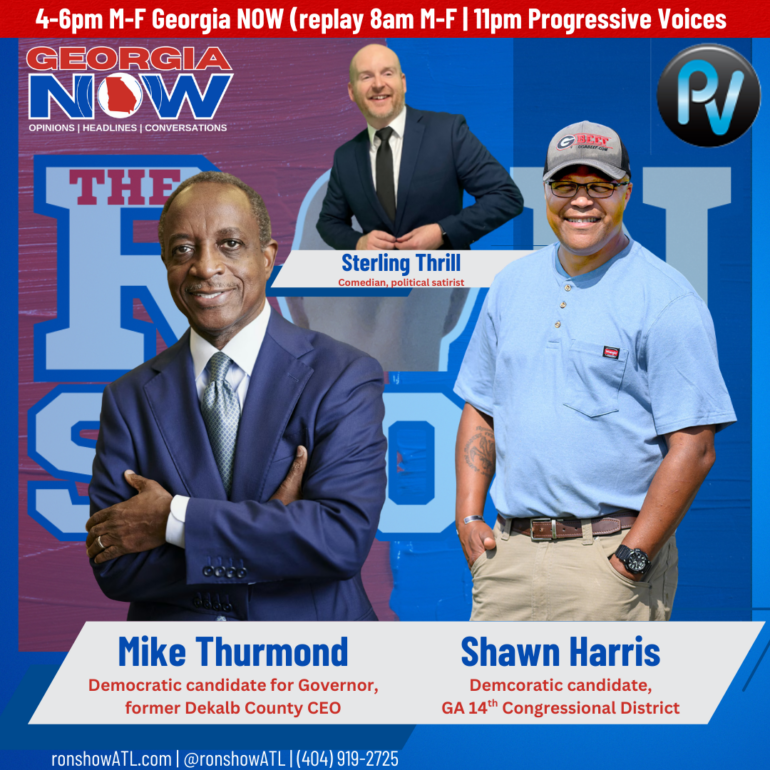 Mike Thurmond, Shawn Harris & Sterling Thrill all joined The Ron Show Friday.