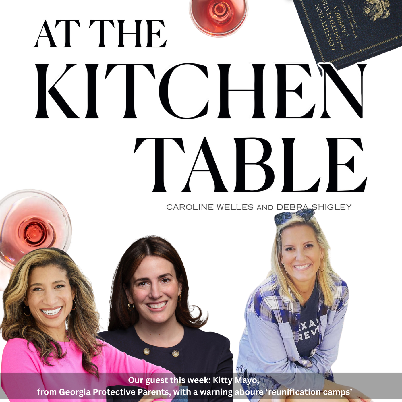 Kitty Mayo came to the kitchen table representing Georgia Protective Parents & "Ethan's Law."