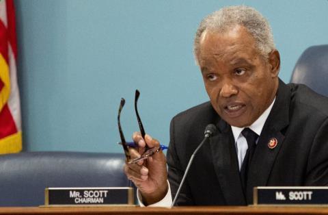 A photo of U.S. Rep. David Scott speaking as chairman of the House Agriculture Committee