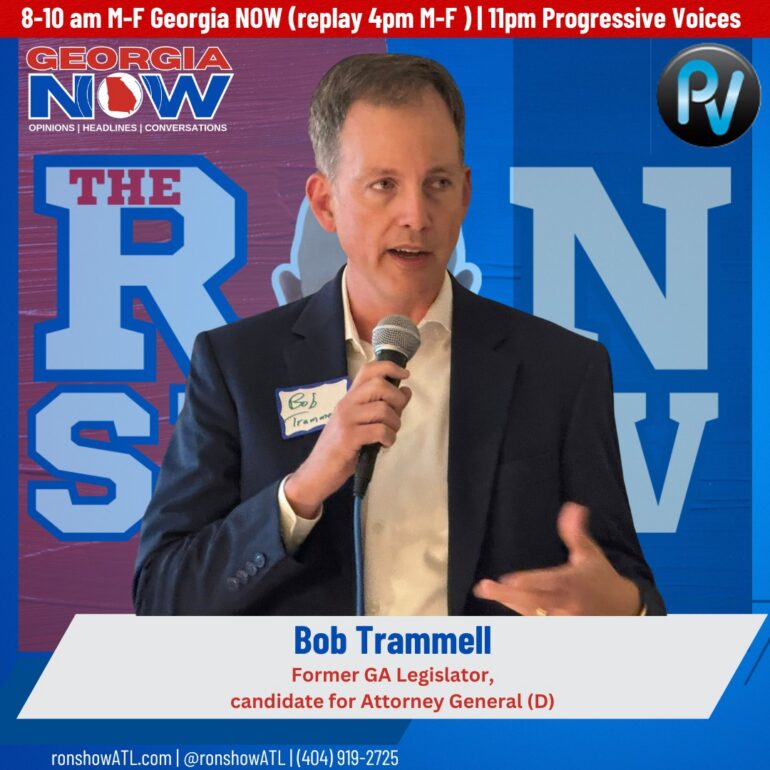 Former state legislator, candidate for attorney general, Bob Trammell joined The Ron Show Thursday.