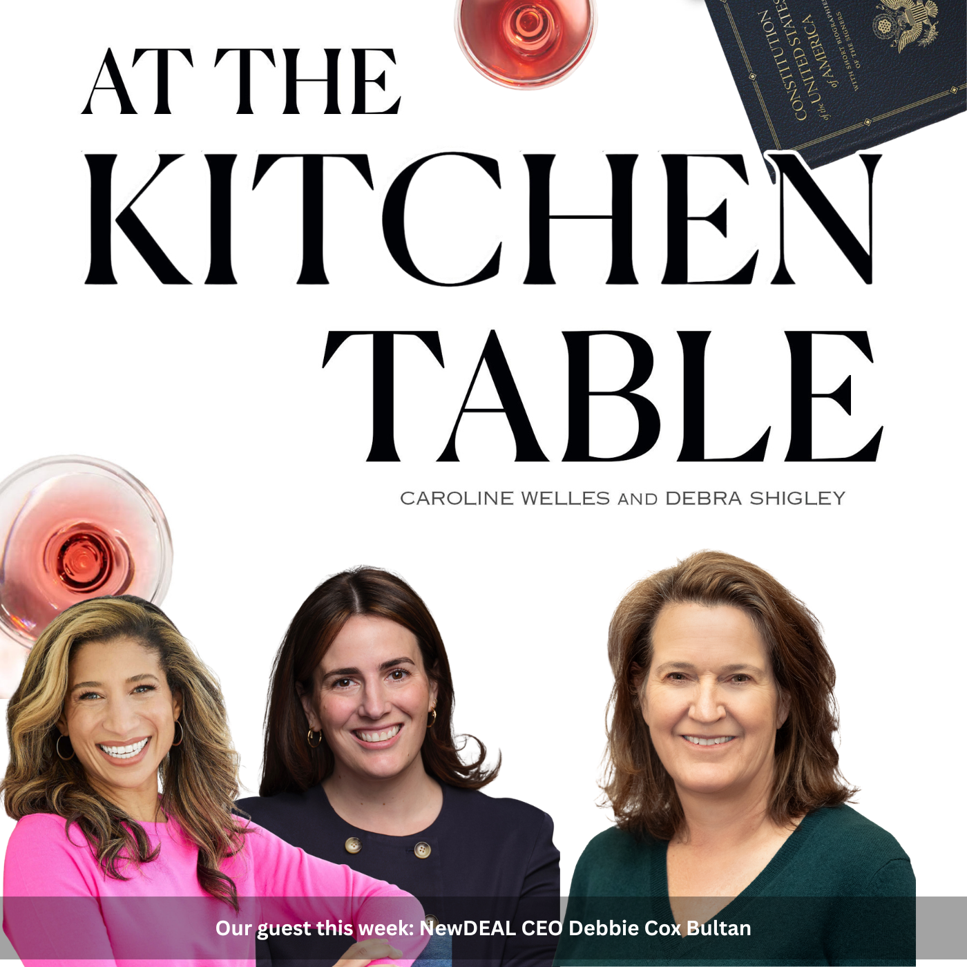 Joining Catherine & Debra at the kitchen table recently, was NewDEAL CEO Debbie Cox Bultan