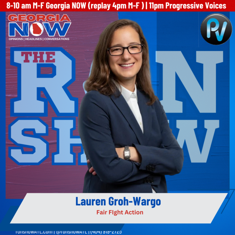Fair Fight CEO Lauren Groh-Wargo joined The Ron Show Wednesday, to discuss the landscape of the post-'Callais' USA.