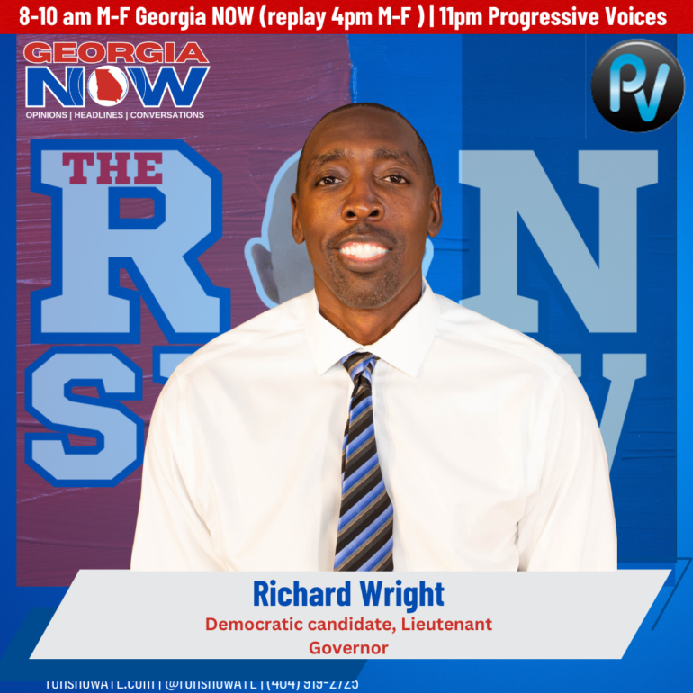 Democratic lieutenant gubernatorial candidate Richard Wright joined The Ron Show Wednesday.