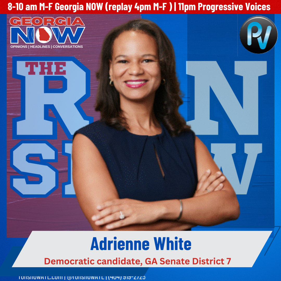 Devoted Democrat, mom and wife, Adrienne White-Carden fights to save the 7th for Georgia Democrats in today's special election.
