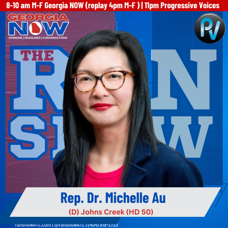 Rep. Dr. Michelle Au spells out the awkward dichotomy of GOP gubernatorial candidate Rick Jackson also being Jackson Healthcare CEO in the midst of Georgia's shunning Medicaid expansion.