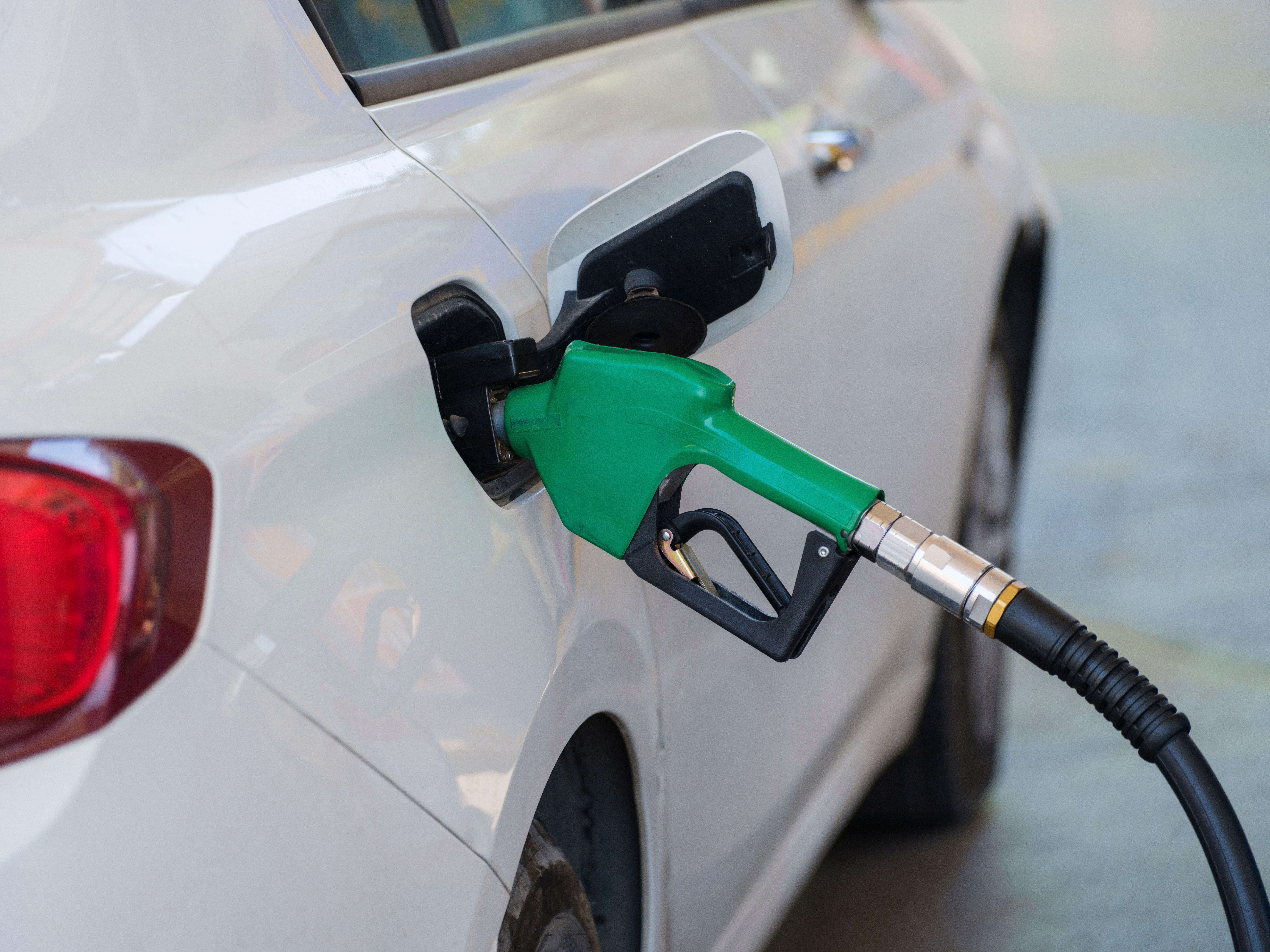 gas being pumped into a car