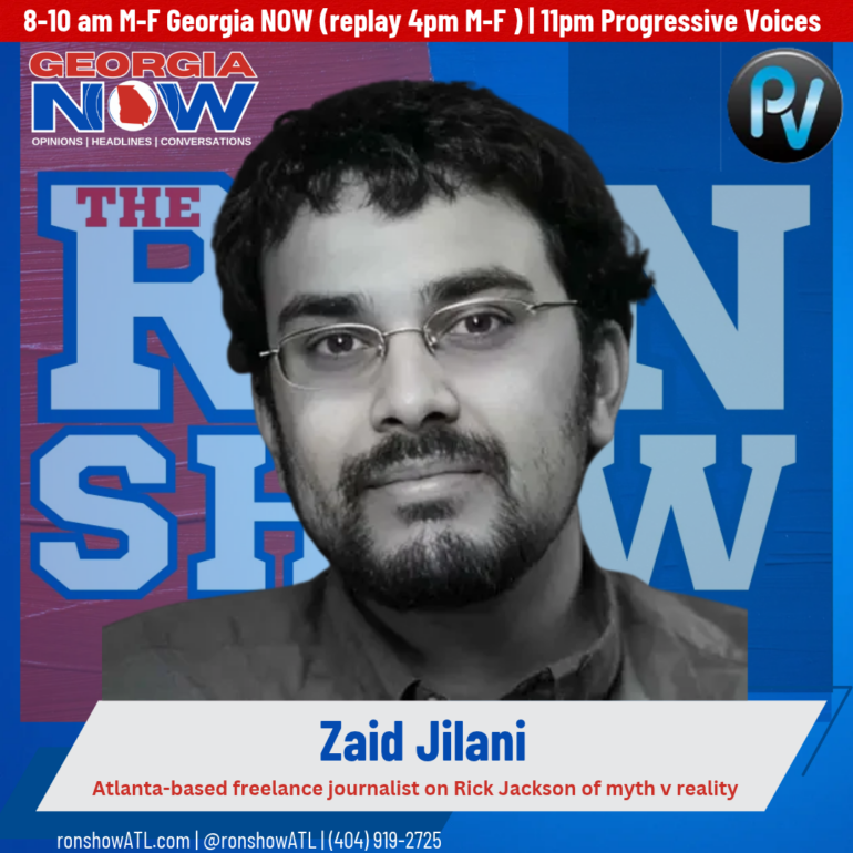 Atlanta-based freelance journalist Zaid Jilani